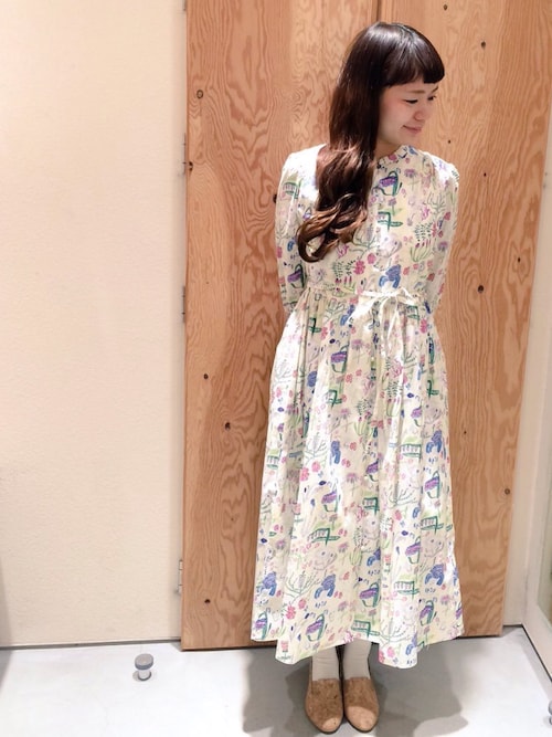 アトリエドゥサボン L Atelier Du Savon Atelier L Atelier Du Savonのワンピースを使ったコーディネート Wear