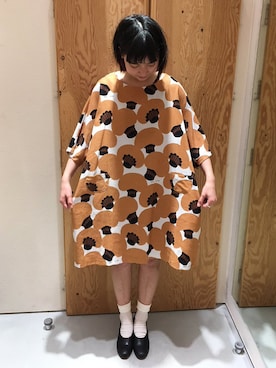 「peu pres（プープレ）のアイテム」を使った、アトリエドゥサボンさん（レディース・157cm）の春コーディネート