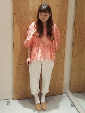 アトリエドゥサボンさん（レディース・157cm）の春コーディネート