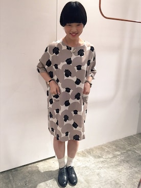 アトリエドゥサボンさん（レディース・157cm）の春コーディネート