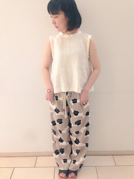 アトリエドゥサボンさん(レディース・157cm)の春コーディネート