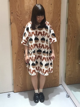 「peu pres（プープレ）のアイテム」を使った、アトリエドゥサボンさん（レディース・157cm）の春コーディネート