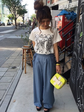 アトリエドゥサボンさん（レディース・157cm）の春コーディネート