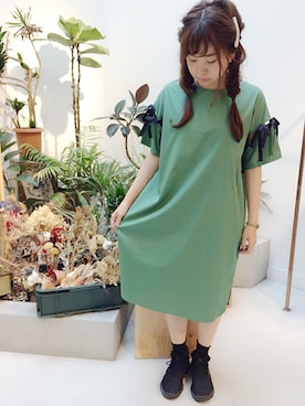 「didizizi」｜アトリエドゥサボンさん（レディース・157cm）の夏コーディネート