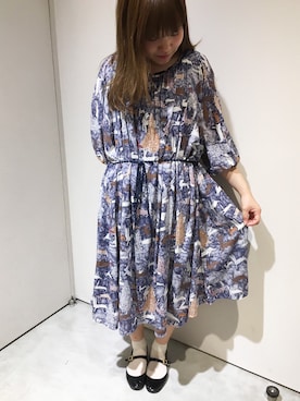 「うさぎ」｜アトリエドゥサボンさん（レディース・157cm）の夏コーディネート