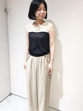 「didizizi（ディディジジ）のアイテム」を使った、アトリエドゥサボンさん（レディース・157cm）の夏コーディネート