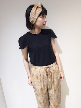 「うさぎ」｜アトリエドゥサボンさん（レディース・157cm）の夏コーディネート