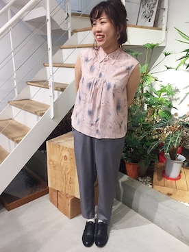 「didizizi（ディディジジ）のアイテム」を使った、アトリエドゥサボンさん（レディース・157cm）の秋コーディネート