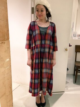 アトリエドゥサボンさん(レディース・157cm)の秋コーディネート