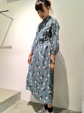 アトリエドゥサボンさん（レディース・157cm）の秋コーディネート