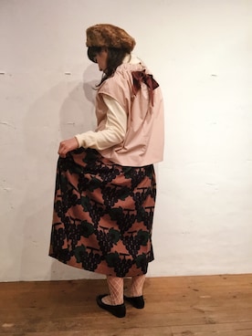 アトリエドゥサボンさん(レディース・157cm)の秋コーディネート