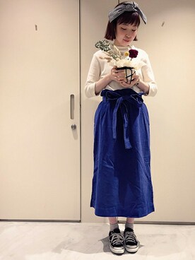 アトリエドゥサボンさん（レディース・157cm）の秋コーディネート