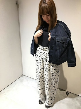 アトリエドゥサボンさん（レディース・157cm）の秋コーディネート