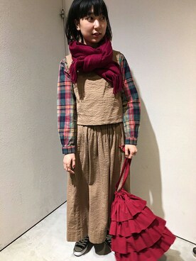 アトリエドゥサボンさん(レディース・157cm)の秋コーディネート