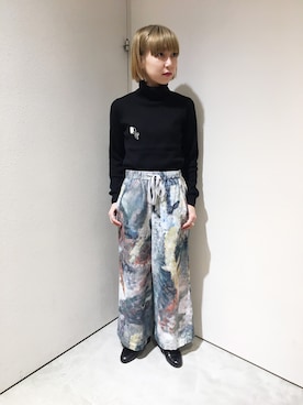 アトリエドゥサボンさん（レディース・157cm）の秋コーディネート