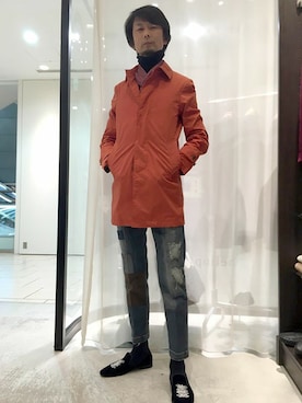 「Letroyes（ルトロワ）のアイテム」を使った、helio NG-okuさん（メンズ・178cm）の秋コーディネート
