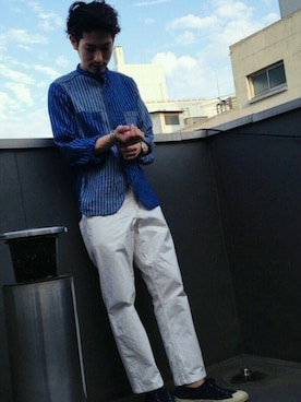 「HAVERSACK」｜nosukeさん（メンズ・172cm）の夏コーディネート