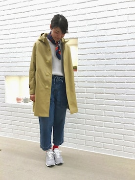 「CURRENT ELLIOTT」｜ニシヤマさん（レディース・163cm）の冬コーディネート