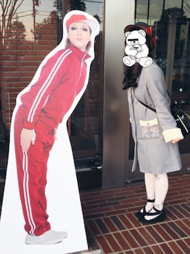 「Neb aaran do（ネバアランド）のアイテム」を使った、ももけさん（レディース・157cm）の冬コーディネート