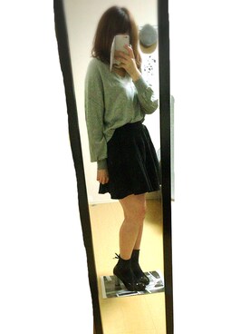 moffさん（レディース・157cm）の春コーディネート