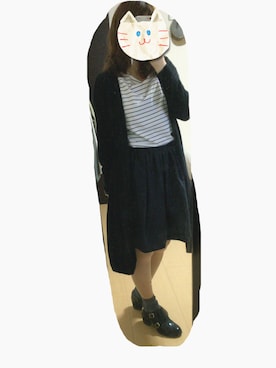 「RIVE DROITE（リヴドロワ）のアイテム（ブーティ）」を使った、moffさん（レディース・157cm）の春コーディネート