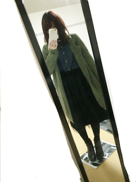 moffさん（レディース・157cm）の冬コーディネート