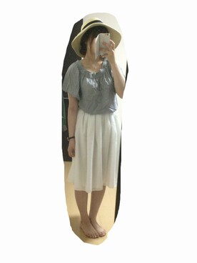 moffさん（レディース・157cm）の夏コーディネート