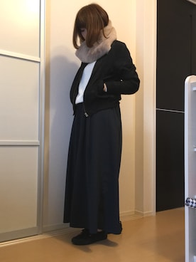 moffさん（レディース・157cm）の秋コーディネート