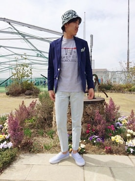 417 by EDIFICE立川店さん（メンズ・173cm）の春コーディネート