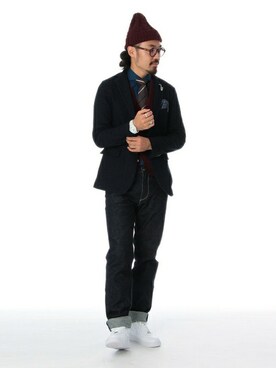 荒井さんのコーディネート