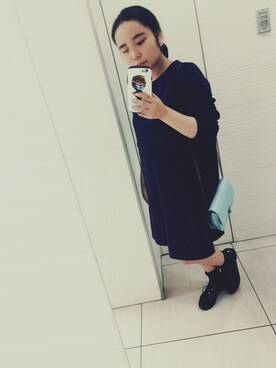 「GLOBAL WORK（グローバルワーク）の【GLOBALWORK】レースアップシューズFW/529048（その他シューズ）」を使った、장마키さん（レディース・148cm）の秋コーディネート