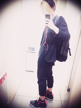 「H&M（エイチ・アンド・エム）のアイテム（ノーカラージャケット）」を使った、naru0076さん（メンズ・173cm）の春コーディネート