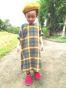 がっきーさん（キッズ・100cm）の秋コーディネート