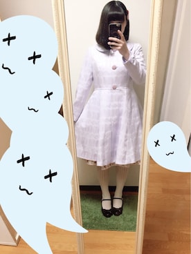 「Leur Getter（ルルゲッタ）のアイテム（ジャケット/アウター）」を使った、Aさん（レディース・155cm）の冬コーディネート