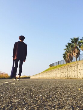 うわさん（メンズ・169cm）の冬コーディネート