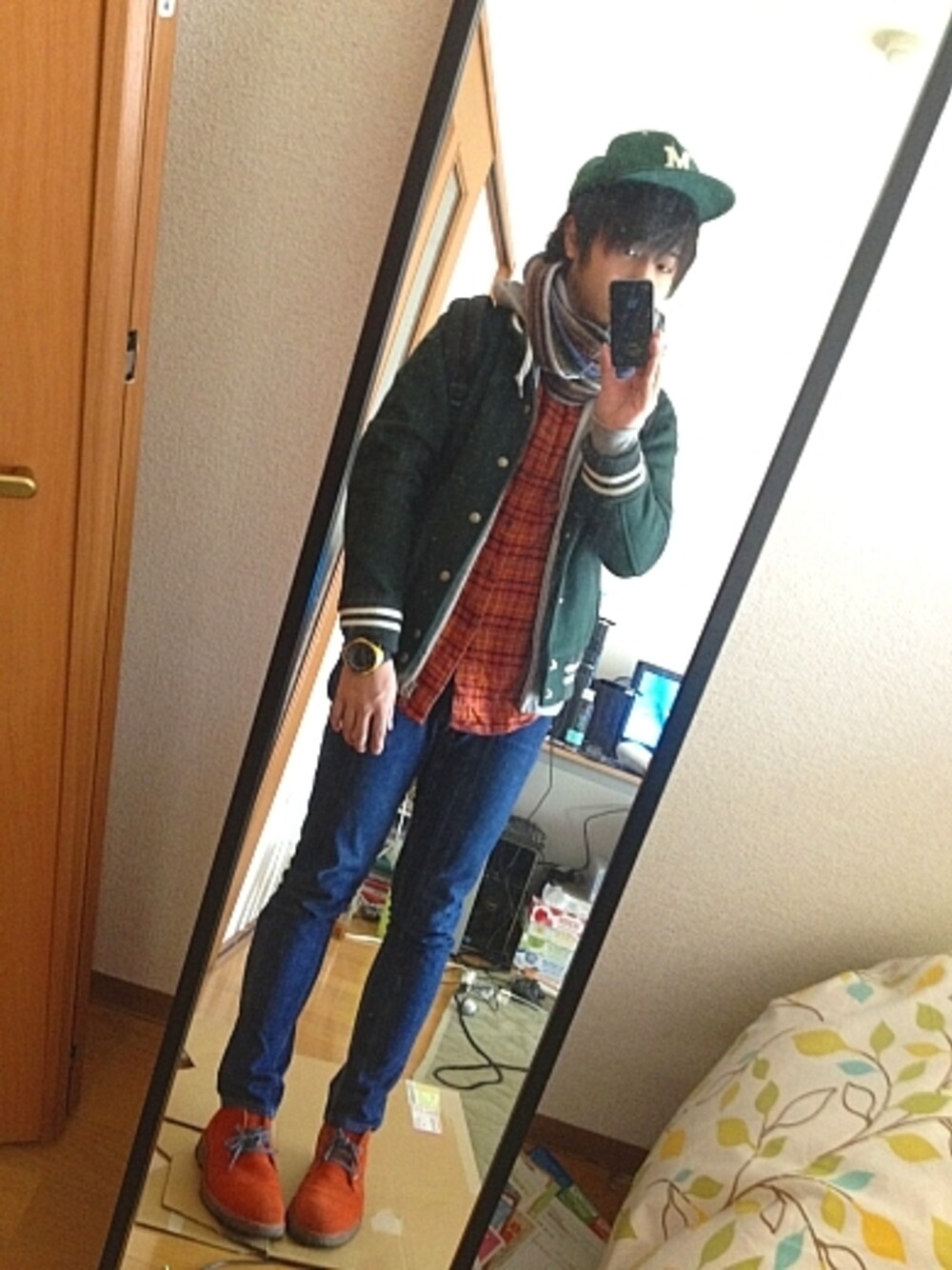 冬コーディネートの1枚目の写真