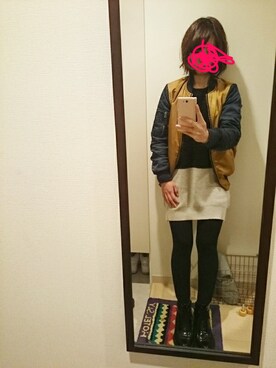 ムクさん（レディース・155cm）の冬コーディネート