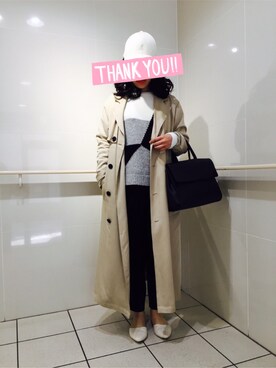 「ホワイトキャップ」｜chi◟́◞̀ さん（レディース・160cm）の春コーディネート