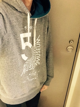 「アイテム（その他トップス、シルバー系）」を使った、マルヤキクンさん（メンズ・181cm）の冬コーディネート