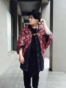 「NEXHYPE（ネックスハイプ）のアイテム」を使った、許さん（メンズ・174cm）の春コーディネート