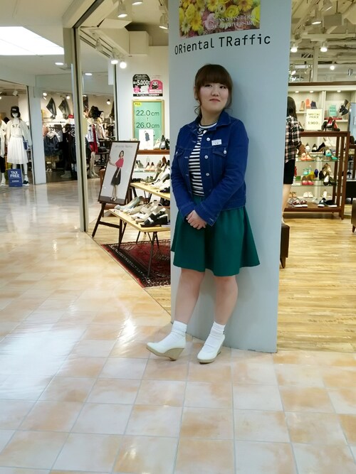 Orientaltraffic 心斎橋opa店 Oriental Traffic心斎橋opa店 Oriental Trafficのパンプスを使ったコーディネート Wear