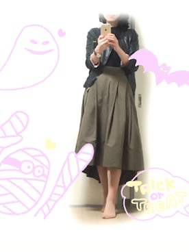 「sweet&sheep（スイート＆シープ）のアイテム（ジャケット/アウター）」を使った、はるさん（レディース・159cm）の秋コーディネート