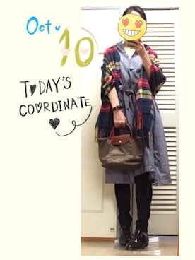 「WAG（ワグ）のアイテム」を使った、はるさん（レディース・159cm）の秋コーディネート