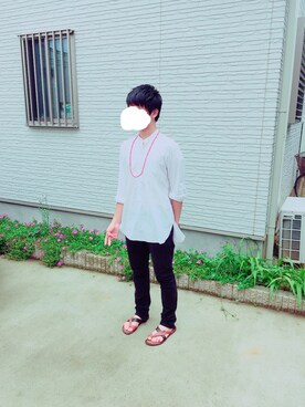 「7月WEAR夏のサンダル祭り」｜まんまみーやさん（メンズ・172cm）の夏コーディネート