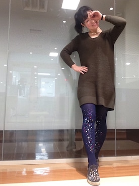 Marinaさん（レディース・168cm）の冬コーディネート