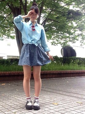 Marinaさん（レディース・168cm）の春コーディネート