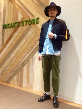 H.Murataさん（メンズ・175cm）の春コーディネート