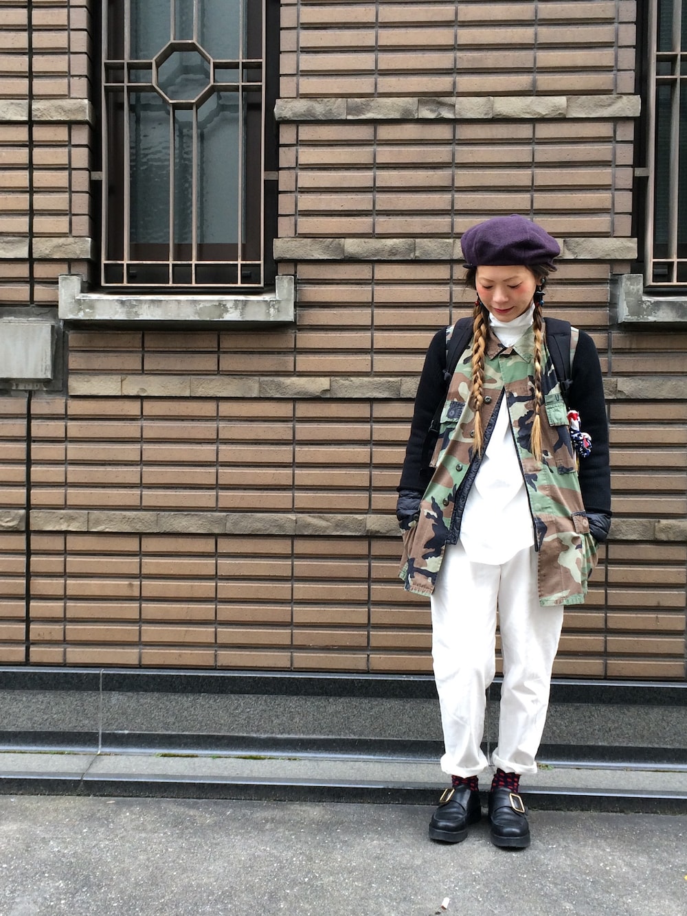 Needlesのハンチング/ベレー帽を使った人気ファッションコーディネート
