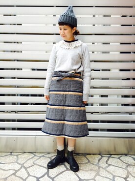 あさやま ふうこさん（レディース・160cm）の秋コーディネート