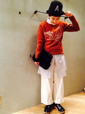あさやま ふうこさん(レディース・160cm)の秋コーディネート